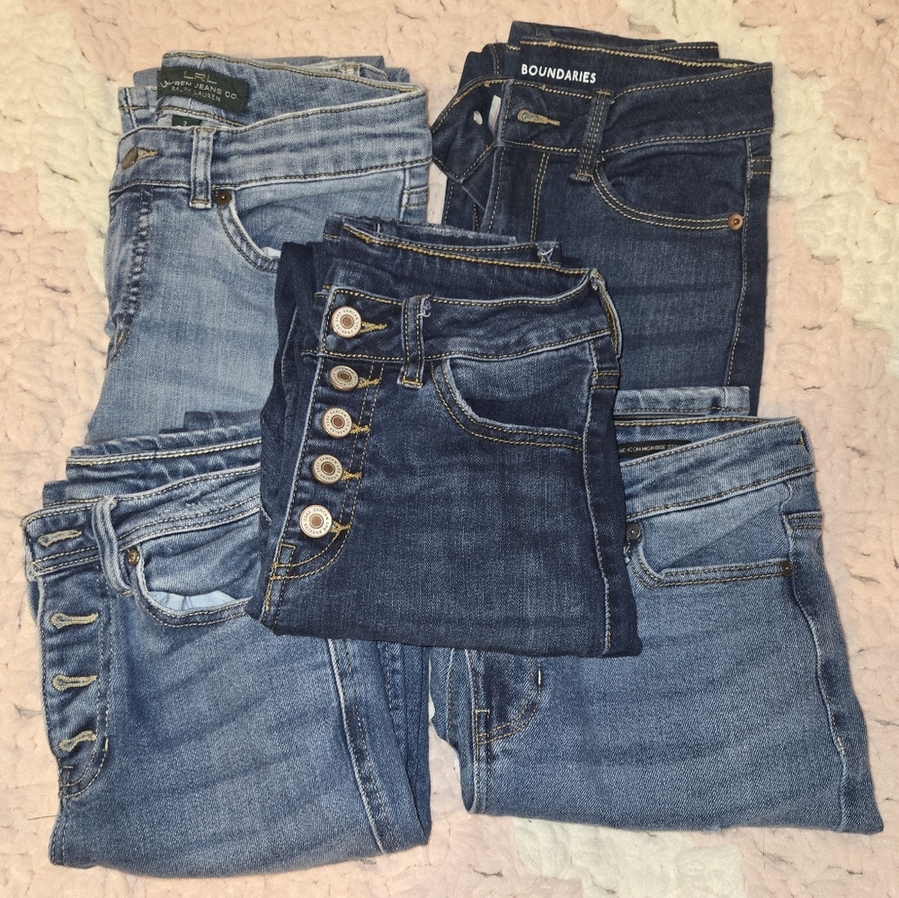 Denim Jeans Bundle! Kendall and Kylie, No Boundaries, 2 KanCan, Ralph Lauren.